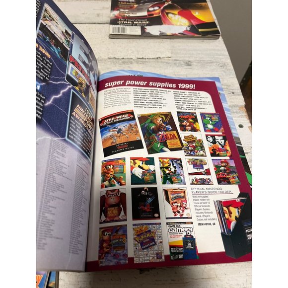Vintage Nintendo Power magazines Volumes 117-120, 122 & 123 - Picture 8 of 8
